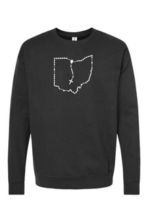 Ohio Catholic Rosary Crewneck Sweatshirt