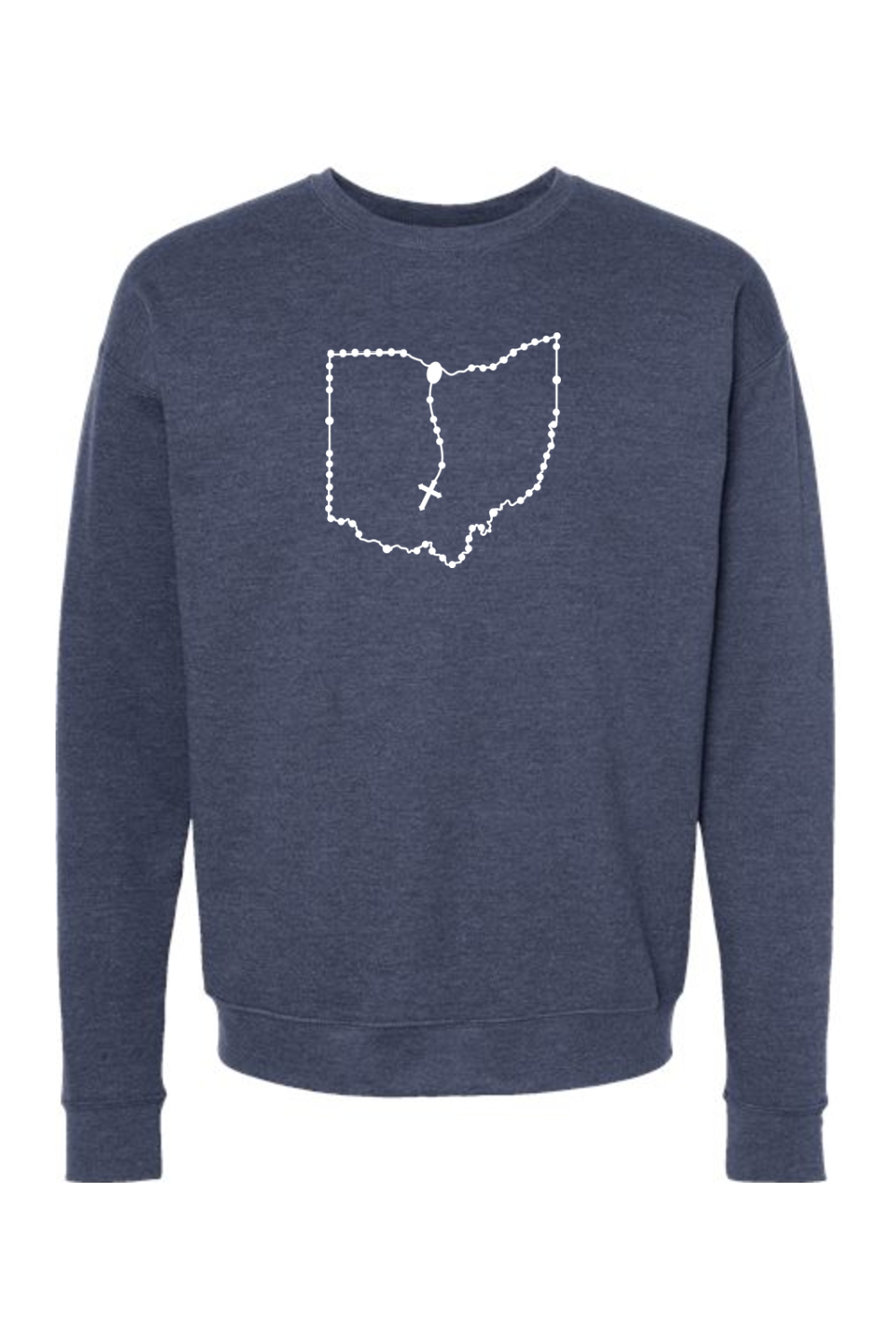 Ohio Catholic Rosary Crewneck Sweatshirt