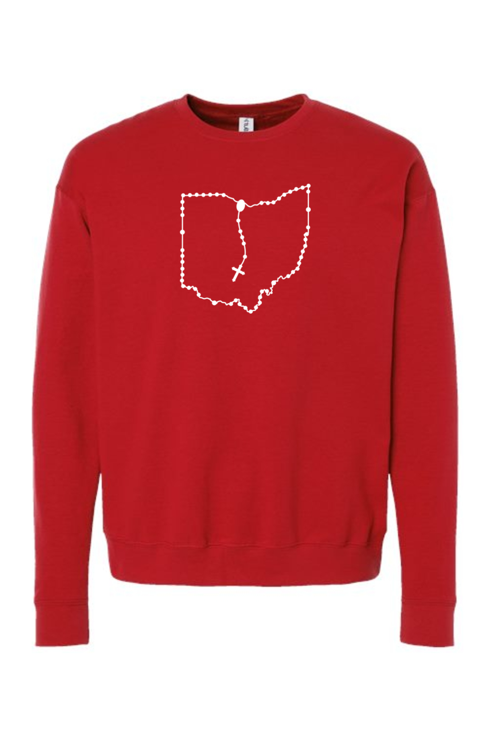 Ohio Catholic Rosary Crewneck Sweatshirt