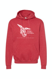 Never Go Without Your Wingman - St. Michael the Archangel Hoodie Sweatshirt