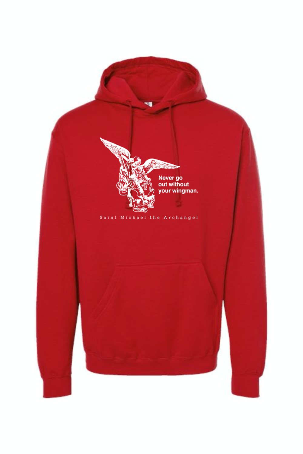 SAINT MICHAEL / HOODIE ANGEL RED SAINT MICHAEL / HOODIE ANGEL RED
