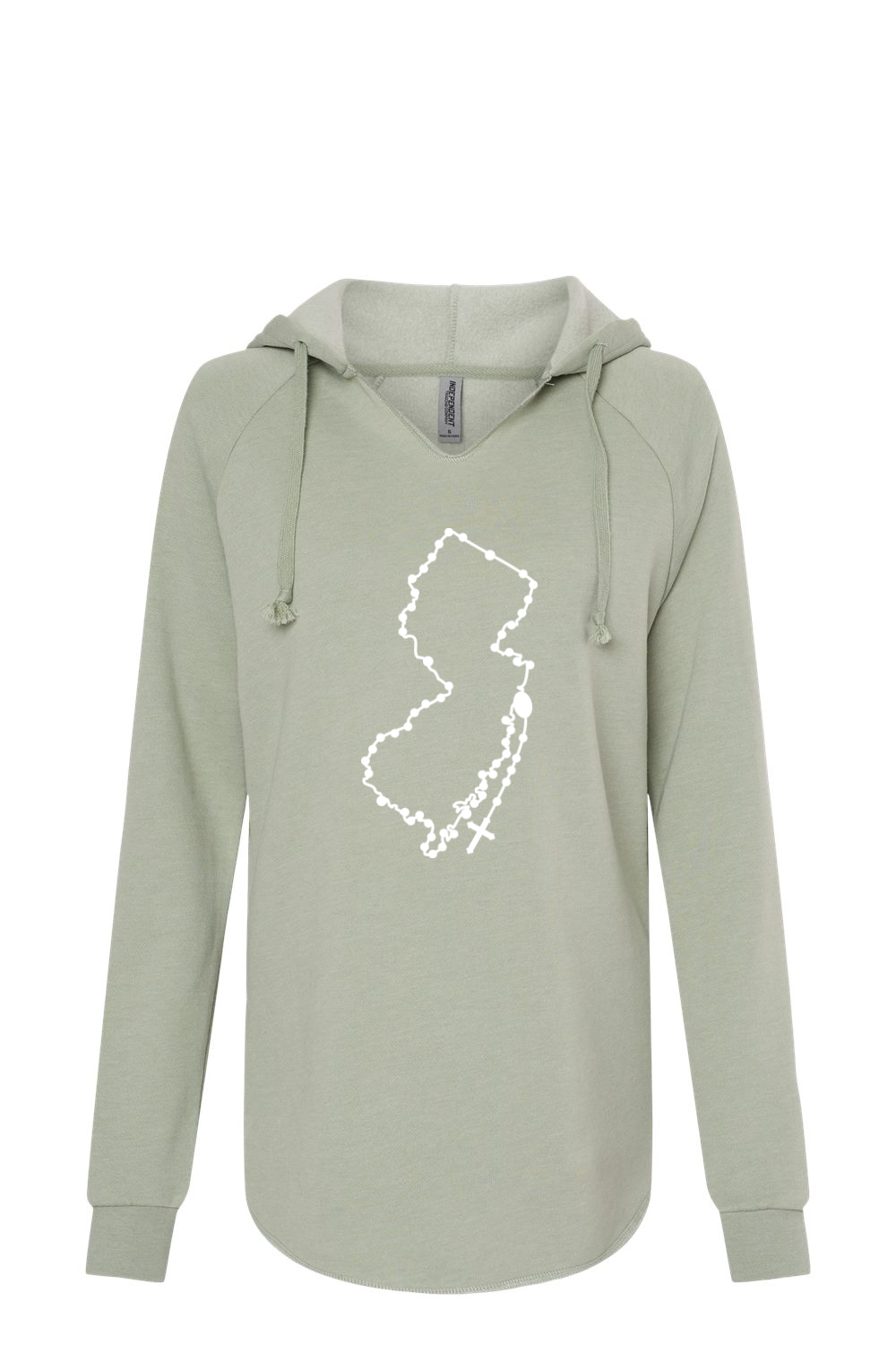 New Jersey Catholic Rosary Drop Hoodie