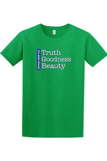 Truth Goodness Beauty - Transcendentals Adult T-Shirt