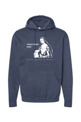 Jesus Loves Ewe - St. Agnes Hoodie Sweatshirt