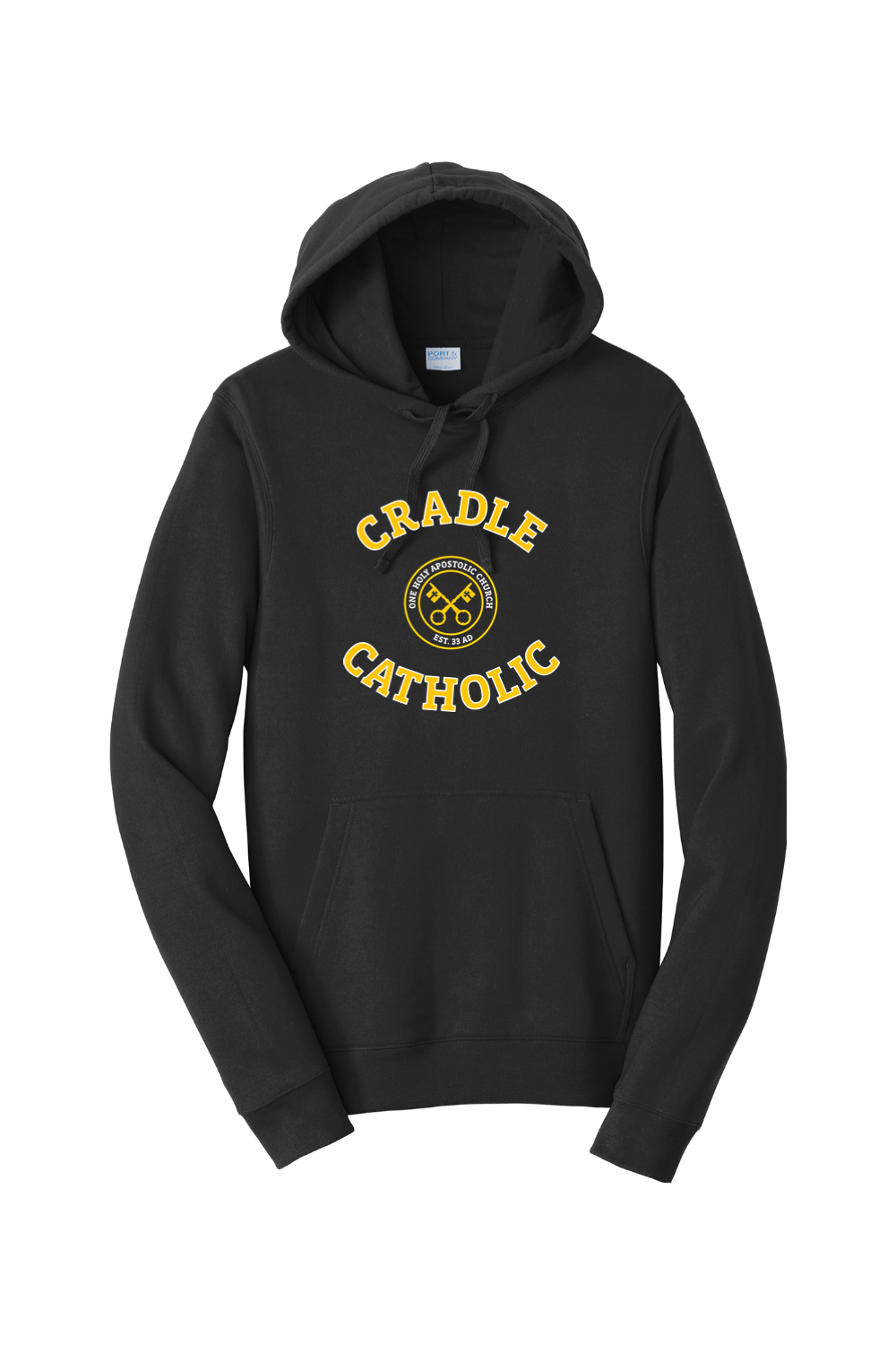 Cradle Catholic Block Hoodie Sweatshirt