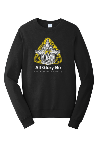 All Glory Be - Holy Trinity Crewneck Sweatshirt