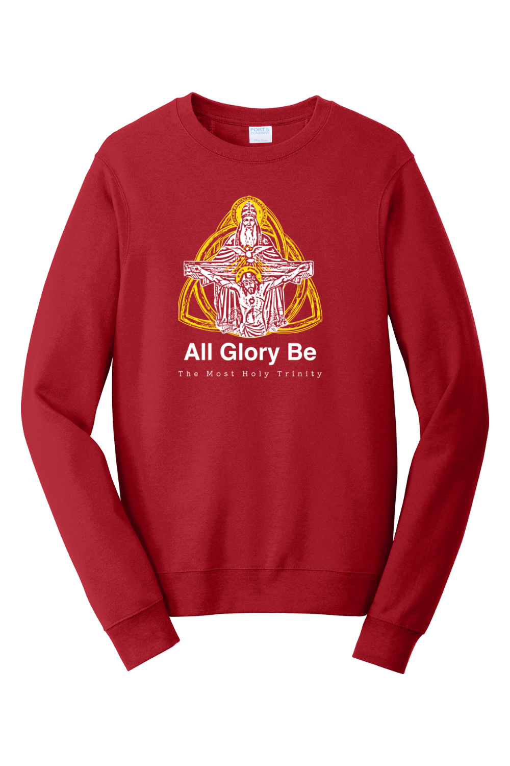 All Glory Be - Holy Trinity Crewneck Sweatshirt