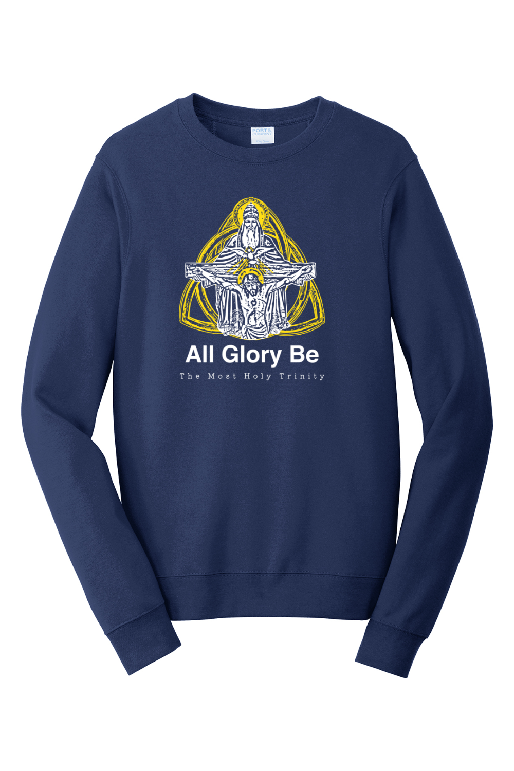 All Glory Be - Holy Trinity Crewneck Sweatshirt
