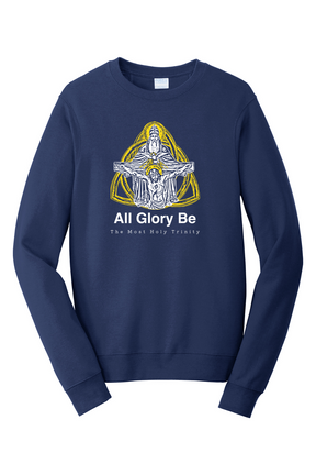 All Glory Be - Holy Trinity Crewneck Sweatshirt