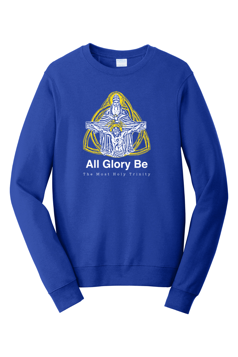 All Glory Be - Holy Trinity Crewneck Sweatshirt
