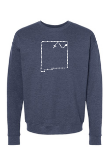 New Mexico Catholic Rosary Crewneck Sweatshirt