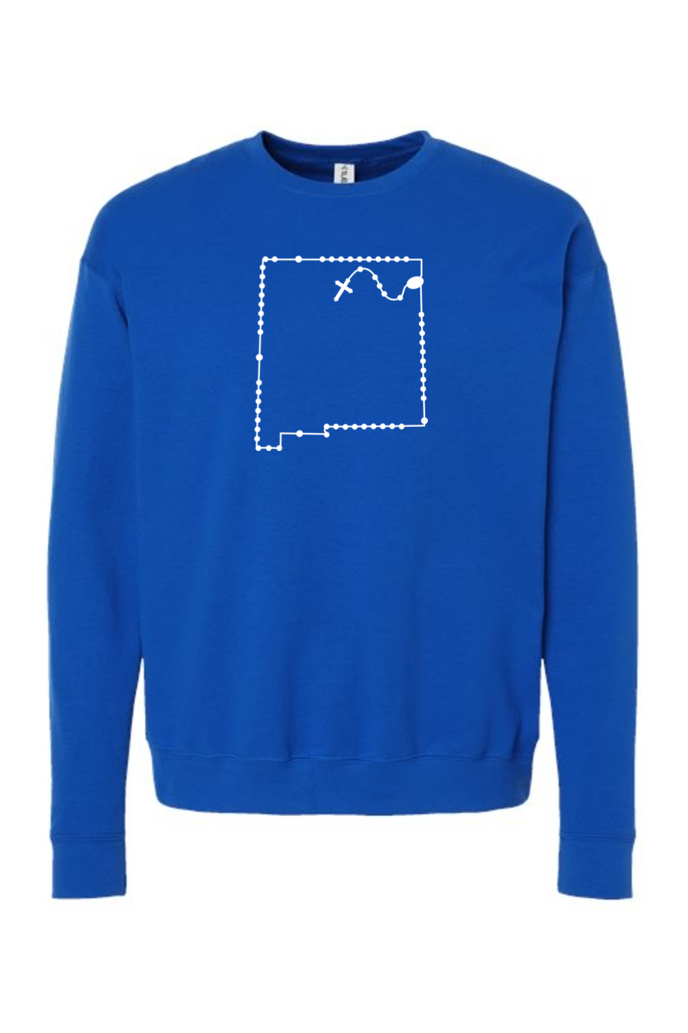 New Mexico Catholic Rosary Crewneck Sweatshirt