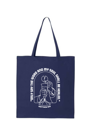 My Soul Shall Be Healed - Matthew 8:8 Tote Bag