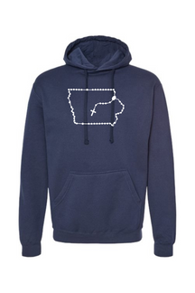 Iowa Catholic Rosary Hoodie Sweatshirt