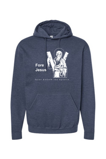 Fore Jesus - St. Andrew the Apostle Hoodie Sweatshirt