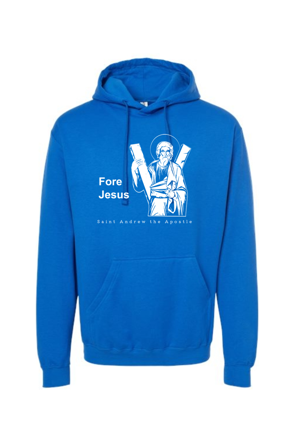 Fore Jesus - St. Andrew the Apostle Hoodie Sweatshirt