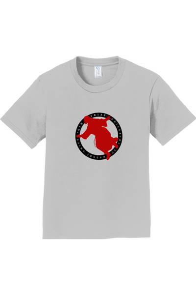 Air Friar Round - St. Joseph of Cupertino - Black - Youth T-shirt