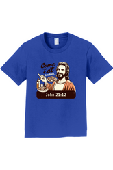 Come Eat Breakfast - John 21:12 - Youth T-Shirt