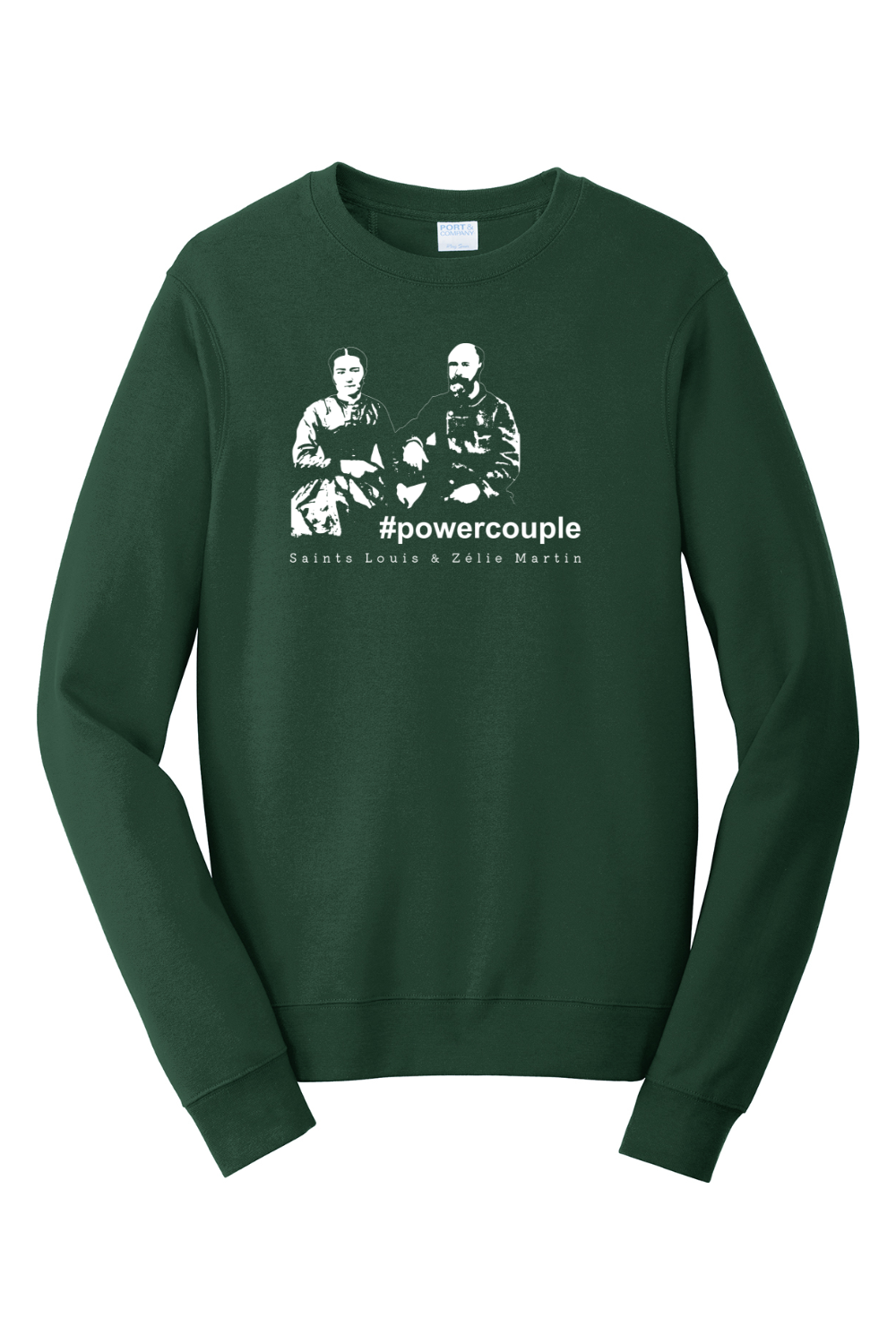 #Powercouple - Sts. Louis & Zelie - Crewneck Sweatshirt