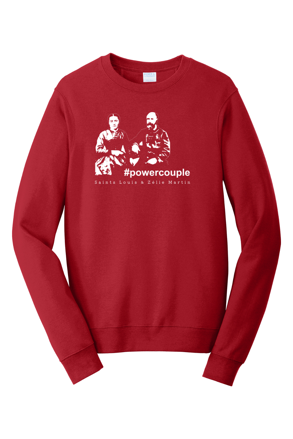 #Powercouple - Sts. Louis & Zelie - Crewneck Sweatshirt