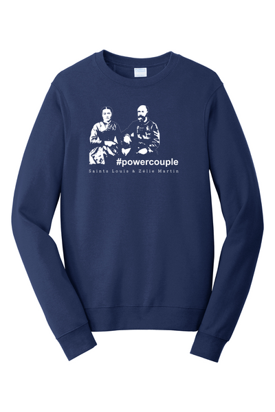 #Powercouple - Sts. Louis & Zelie - Crewneck Sweatshirt