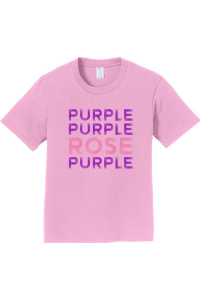 Purple Purple Rose Purple - Advent - Youth T-Shirt