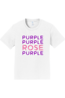 Purple Purple Rose Purple - Advent - Youth T-Shirt
