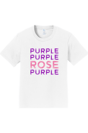 Purple Purple Rose Purple - Advent - Youth T-Shirt