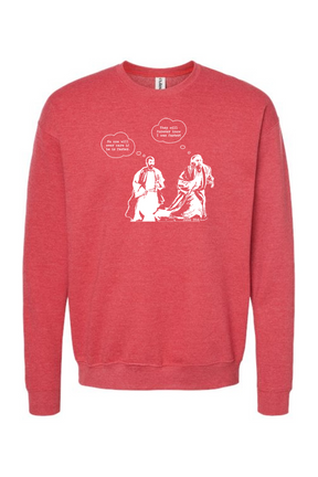 John Runs John 20:4 - Crewneck Sweatshirt