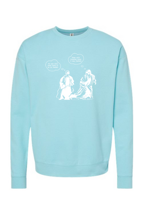 John Runs John 20:4 - Crewneck Sweatshirt