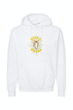 Rise & Shine-Resurrection Jesus - Hoodie Sweatshirt
