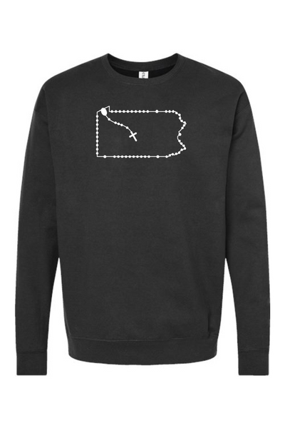 Pennsylvania Catholic Rosary Crewneck Sweatshirt