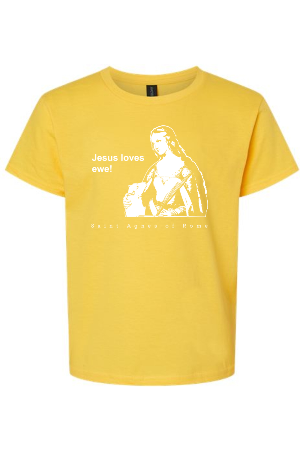 Jesus Loves Ewe - St. Agnes Youth T-Shirt