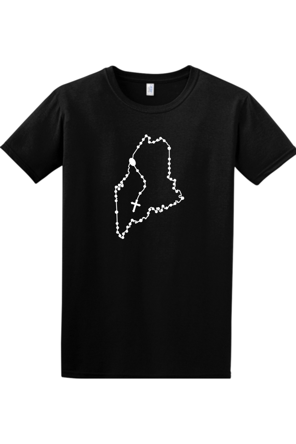 Maine Catholic Rosary Adult T-shirt