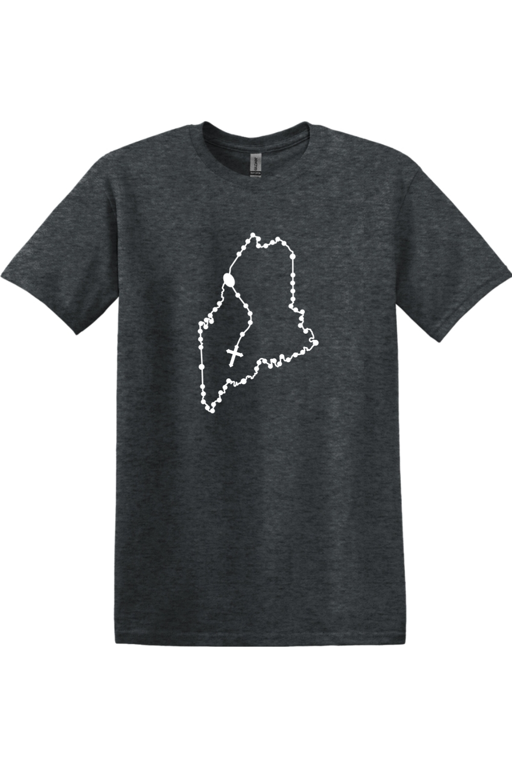 Maine Catholic Rosary Adult T-shirt