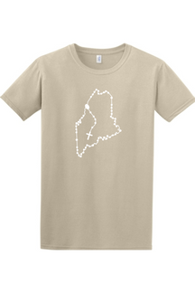 Maine Catholic Rosary Adult T-shirt