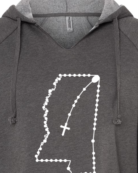 Mississippi Catholic Rosary Drop Hoodie