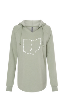 Ohio Catholic Rosary Drop Hoodie