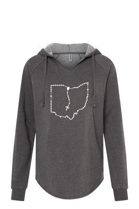 Ohio Catholic Rosary Drop Hoodie