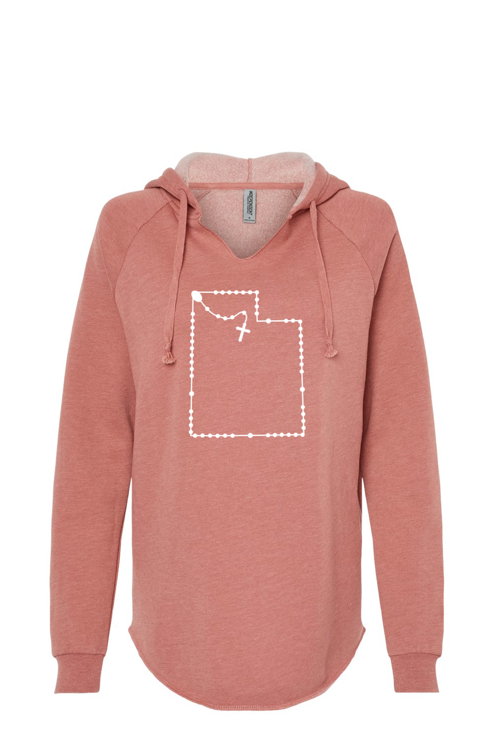 Utah Catholic Rosary Drop Hoodie