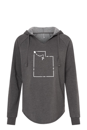 Utah Catholic Rosary Drop Hoodie