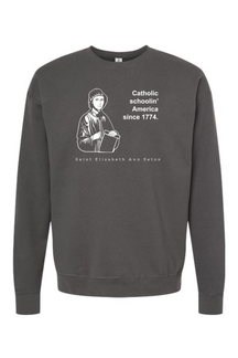 Catholic Schoolin' - St. Elizabeth Ann Seton - Crewneck Sweatshirt