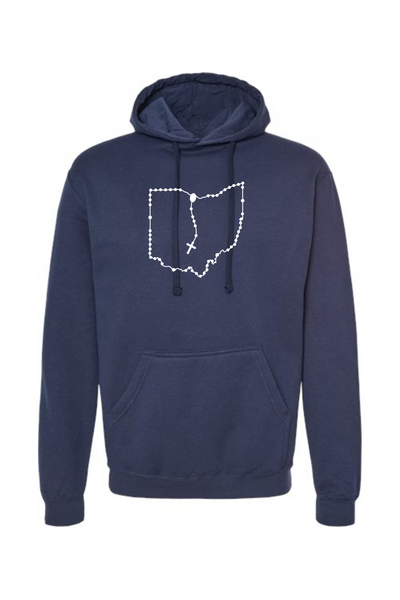 Ohio Catholic Rosary Hoodie Sweatshirt
