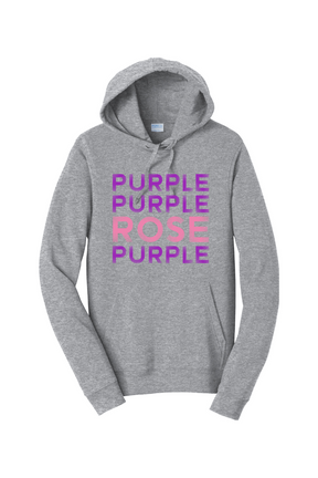 Purple Purple Rose Purple - Advent Hoodie Sweatshirt