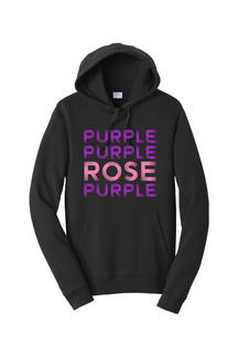 Purple Purple Rose Purple - Advent Hoodie Sweatshirt