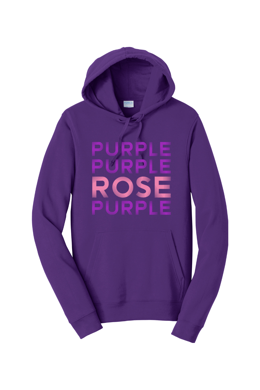 Purple rose hoodie hotsell