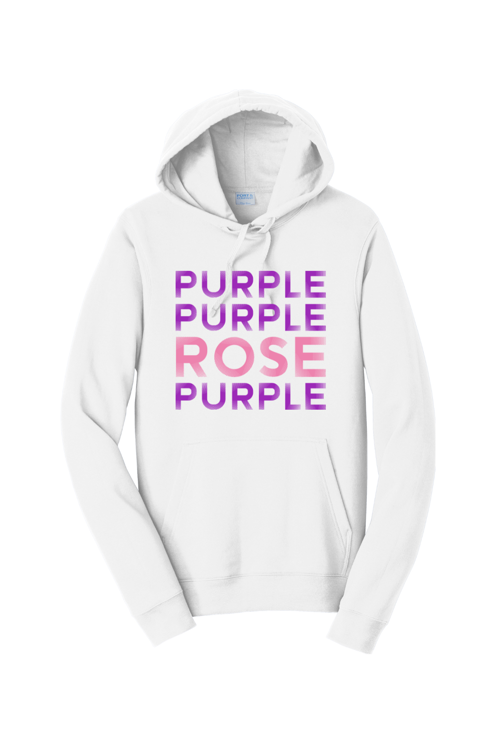 Purple Purple Rose Purple - Advent Hoodie Sweatshirt