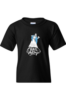 Hail Mary - Catholic Football Youth T-shirt