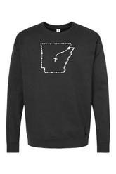 Arkansas Catholic Rosary Crewneck Sweatshirt