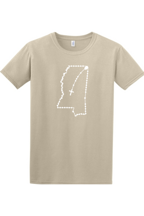 Mississippi Rosary Adult T-shirt